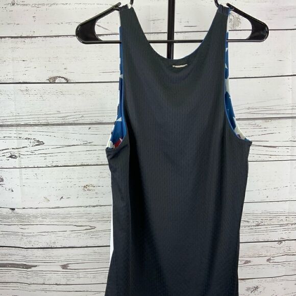 Stars and Stripes Pattern Tank Top Reversible - Picture 6 of 13